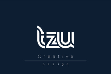 TZU Creative Unique Modern Letter Logo Design