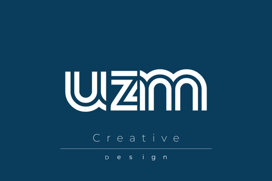 UZM Creative Unique Modern Letter Logo Design
