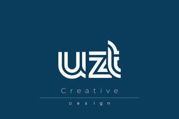 UZT Creative Unique Modern Letter Logo Design