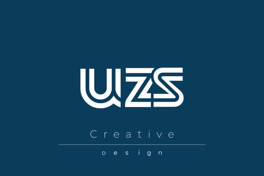 UZS Creative Unique Modern Letter Logo Design
