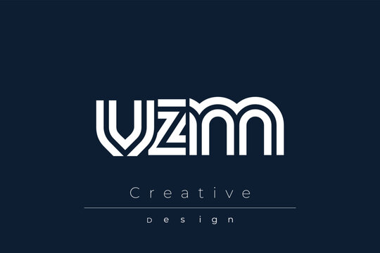 VZM Creative Unique Modern Letter Logo Design