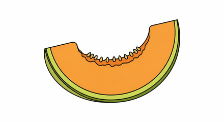 watermelon isolated on white background