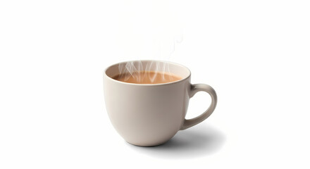 Obraz premium coffee cup isolated on white