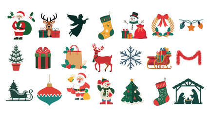 set of christmas tree set of christmas tree