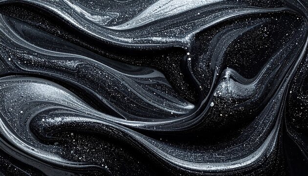 Abstract swirls of dark and light colors