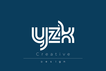 YZK Creative Unique Modern Letter Logo Design