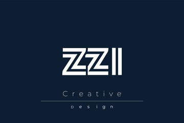 ZZI Creative Unique Modern Letter Logo Design