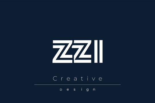 ZZI Creative Unique Modern Letter Logo Design