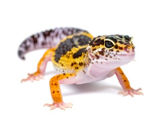 Naklejka premium Close-up of a gecko