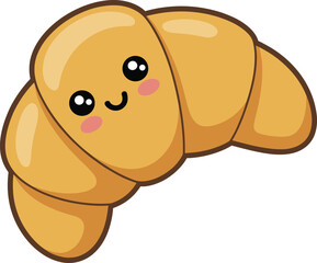 That's a super cute croissant! Here are the title and keywords you requested for Adobe Stock, focusing on SEO and meeting your length requirements