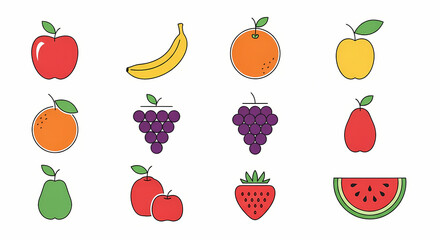 set of vegetables