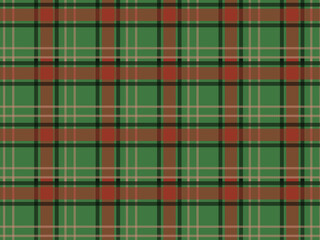 Obraz premium tartan, texture, green, red, chic, 