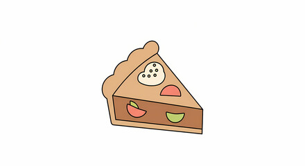 piece of cheese on white background
