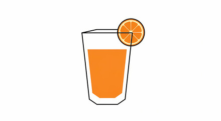 glass of orange juice