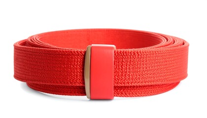 Red martial arts belt