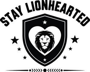 Stay Lionhearted | Motivational Streetwear & Gym Wear