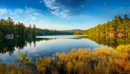 Tranquil Scene Of Panasoffkee Lake Usa