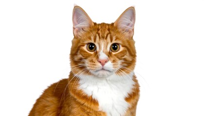Close-up of a ginger cat