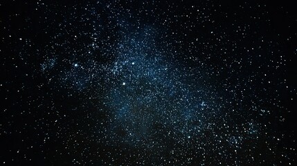 Obraz premium Sparkling Starry Night Sky Panorama