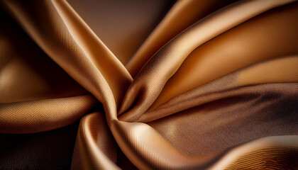Obraz premium Abstract Fabric Texture Background Generative Ai