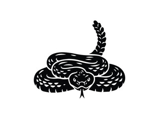 Naklejka premium illustration of a snake