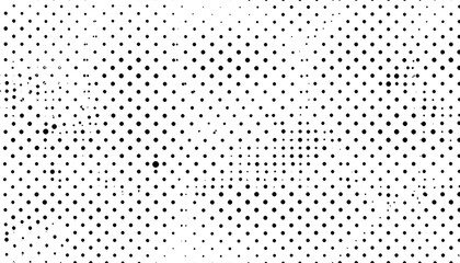 Abstract halftone pattern