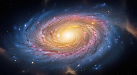 Whirlwind Majesty: A Stunning Galaxy Displaying Celestial Grandeur