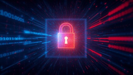 Firewall and Antivirus Protection Against Digital Threats and Hacker Attacks.