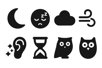 Night Whisper Icons.