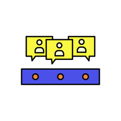 Concept of Digital Community and Social Connection through Virtual Interaction