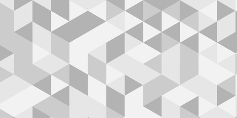 Overlap randomly vector element modern overlay diamond triangle mosaic paper white and gray low polygon web brochure layer space texture background.	