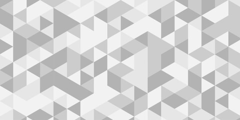 Abstract Overlap random vector element modern overlay diamond triangle mosaic paper white and gray low polygon web brochure layer space texture background.	