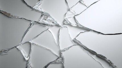 Fractured Glass Shards
