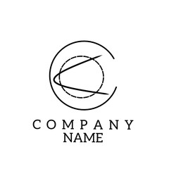 a circle within a circle means that whatever the division, the company still has one goal. Element vector