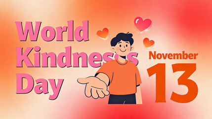 The characters and holiday text that reach out to guide represent World Friendship Day and the concept of friendly guidance, suitable for guiding friendly behavior scenes on Friendship Day.
