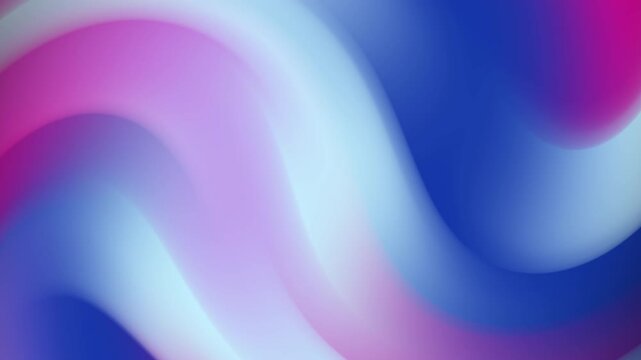 Scurve of blended blue pink and lavender colors creating an abstract smooth gradient
