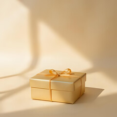 Gift Box with Ribbon Decoration