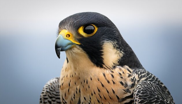 Peregrine Falcon Falco Peregrinus