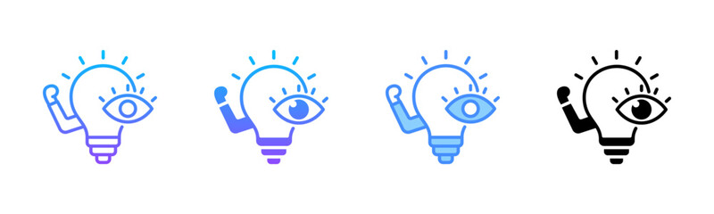 Vision Multi Style Icon Set