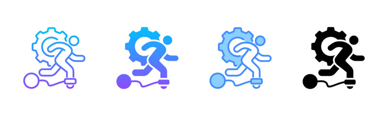 Perseverance Multi Style Icon Set