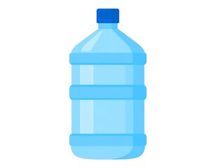 Illustration of a large water bottle
