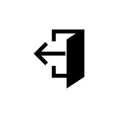 Logout Icon for User Access and Exit