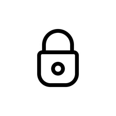 Lock Icon for Security and Access