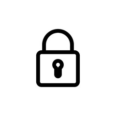 Lock Icon for Security and Access
