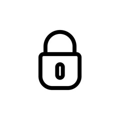 Lock Icon for Security and Access