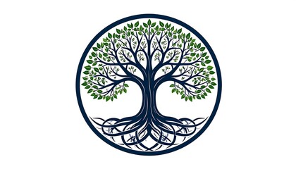 Circular tree of life graphic