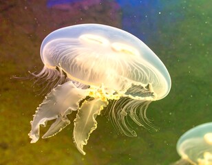 Jellyfish in water
