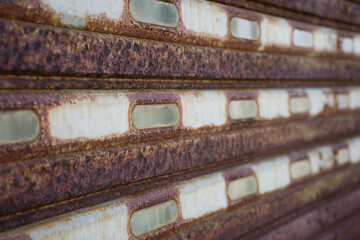 錆びたシャッター