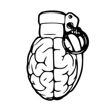 brain grenade for intellectual explosion