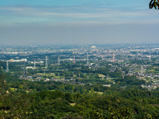 日和田山から新都心方面